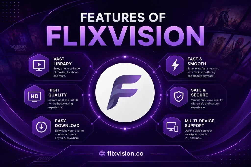 features of flixvision